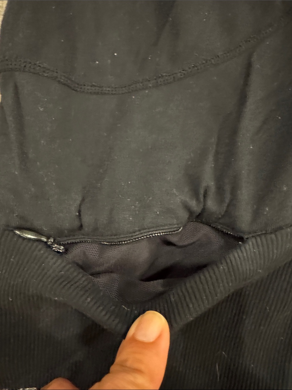 lululemon athletica Black Women's Zip-Up Bomber Jacket - Picture 3 of 7